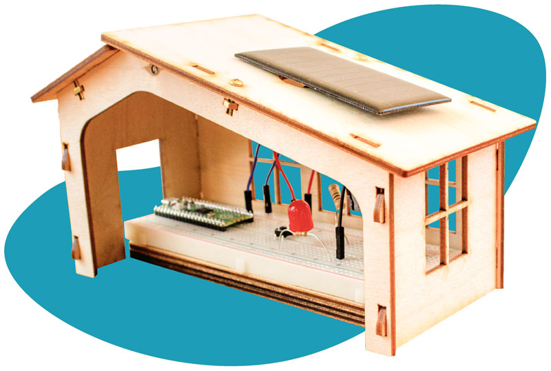 Piper Make Solar House