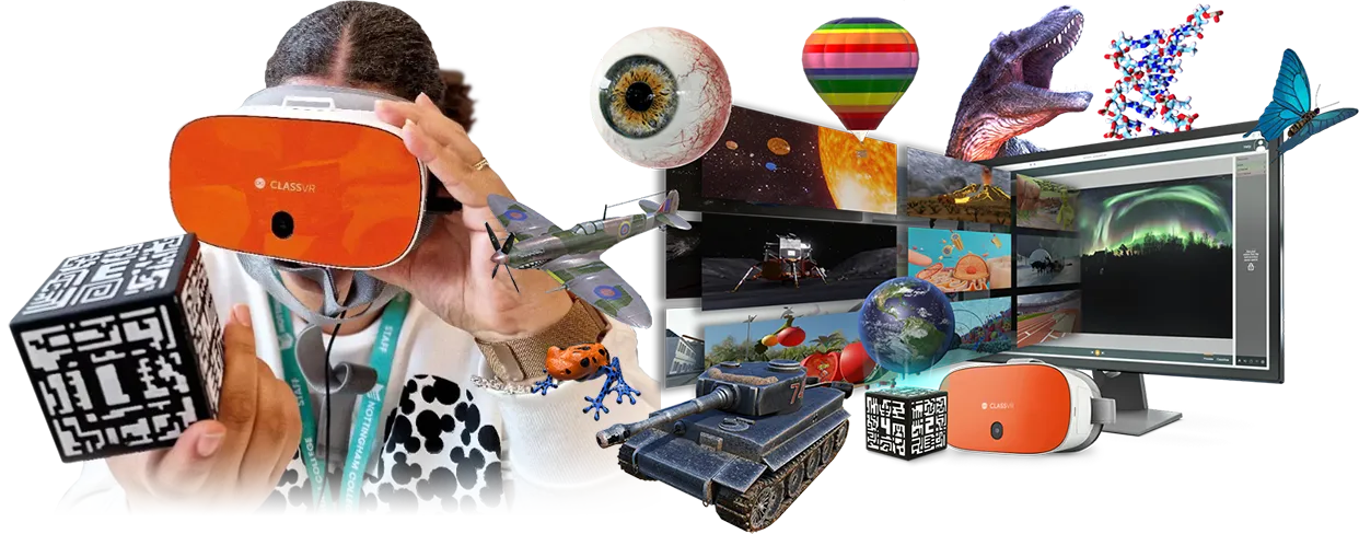 ClassVR enhances traditional teaching methods and empowers students